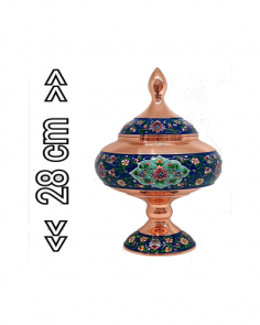 Iranian Decorative Bowls Aghajani brand copper chocolate bar 28